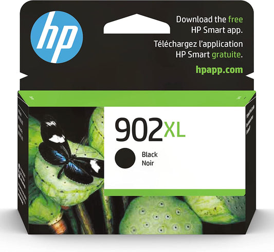 902XL Black High-Yield Ink Cartridge for HP