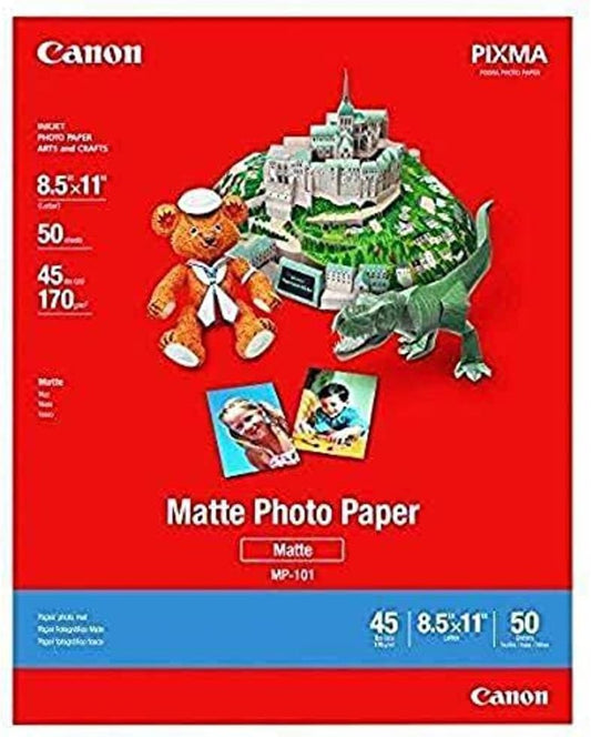 Photo Paper, 8-1/2 X 11 (Pack of 50 Sheets)