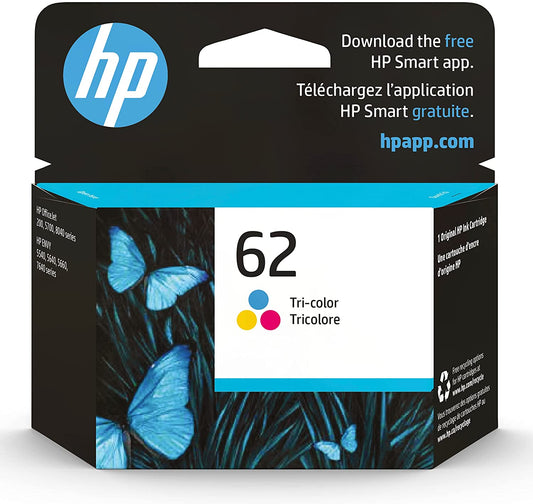 62 Tri-Color Ink Cartridge for HP