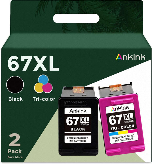 67XL Remanufactured Ink Cartridge for HP